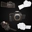 Canon EOS 80D detallada cámara DSLR PBR