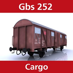 3d model of cargo gbs 252