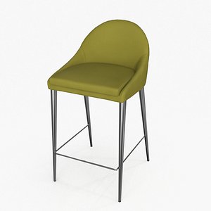 Counter Stool 4 colors 3D model