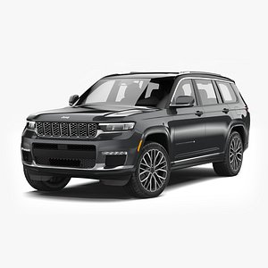 3D Jeep Grand Cherokee L 2022