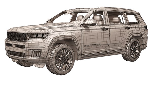 modelo 3d Jeep Grand Cherokee L 2022 - TurboSquid 1743142