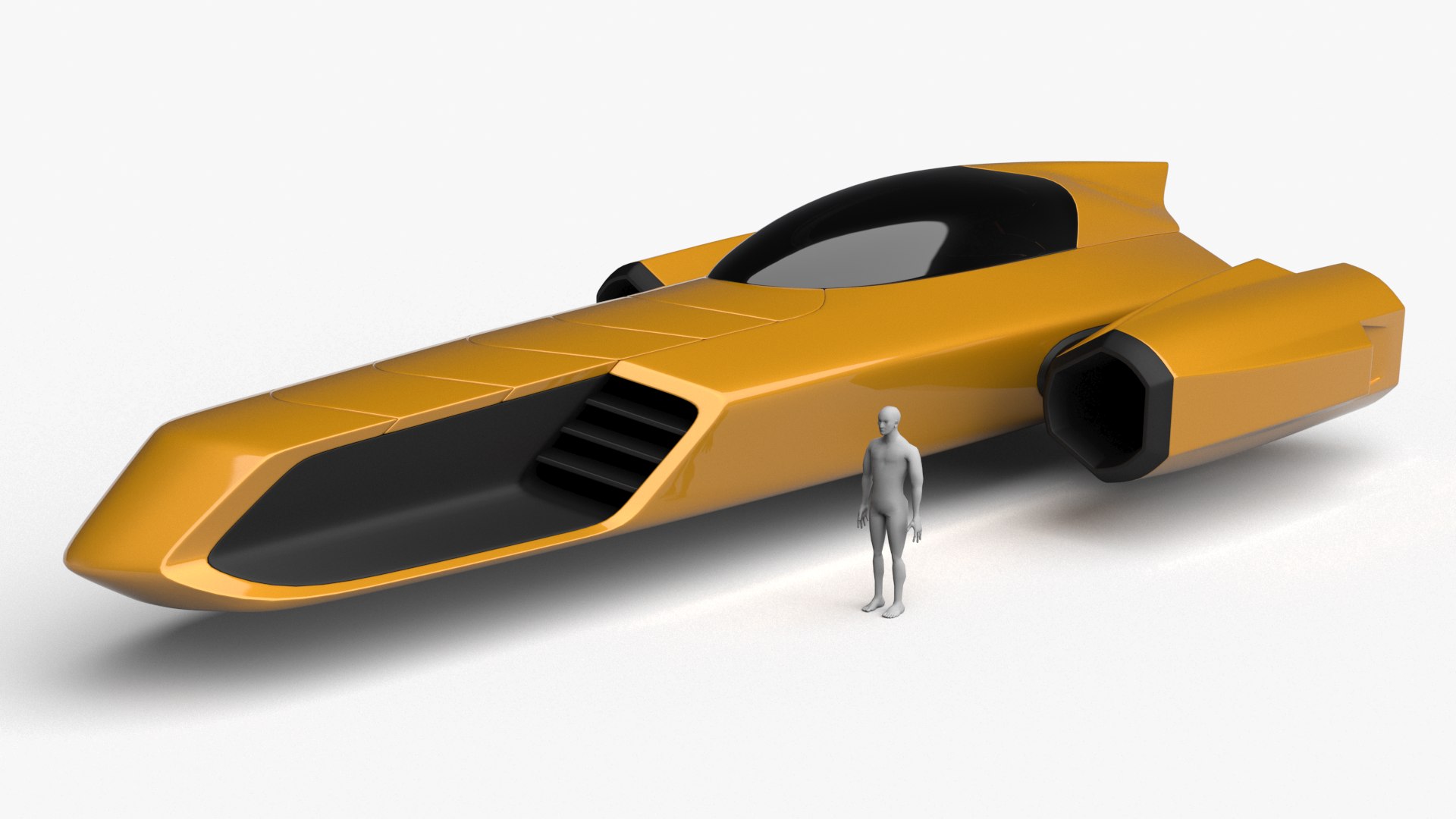 3D Racing Spaceship Polaris - TurboSquid 2039565