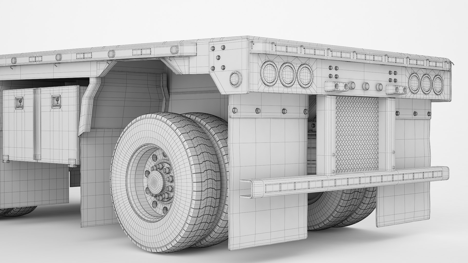 Semi Truck Generic Flat Trailer 03 model https://p.turbosquid.com/ts-thumb/8d/wNqG7f/6T/wire0015/jpg/1746537663/1920x1080/fit_q87/ac971aa6edbc21a83d4a7cce348fc35997e30bed/wire0015.jpg