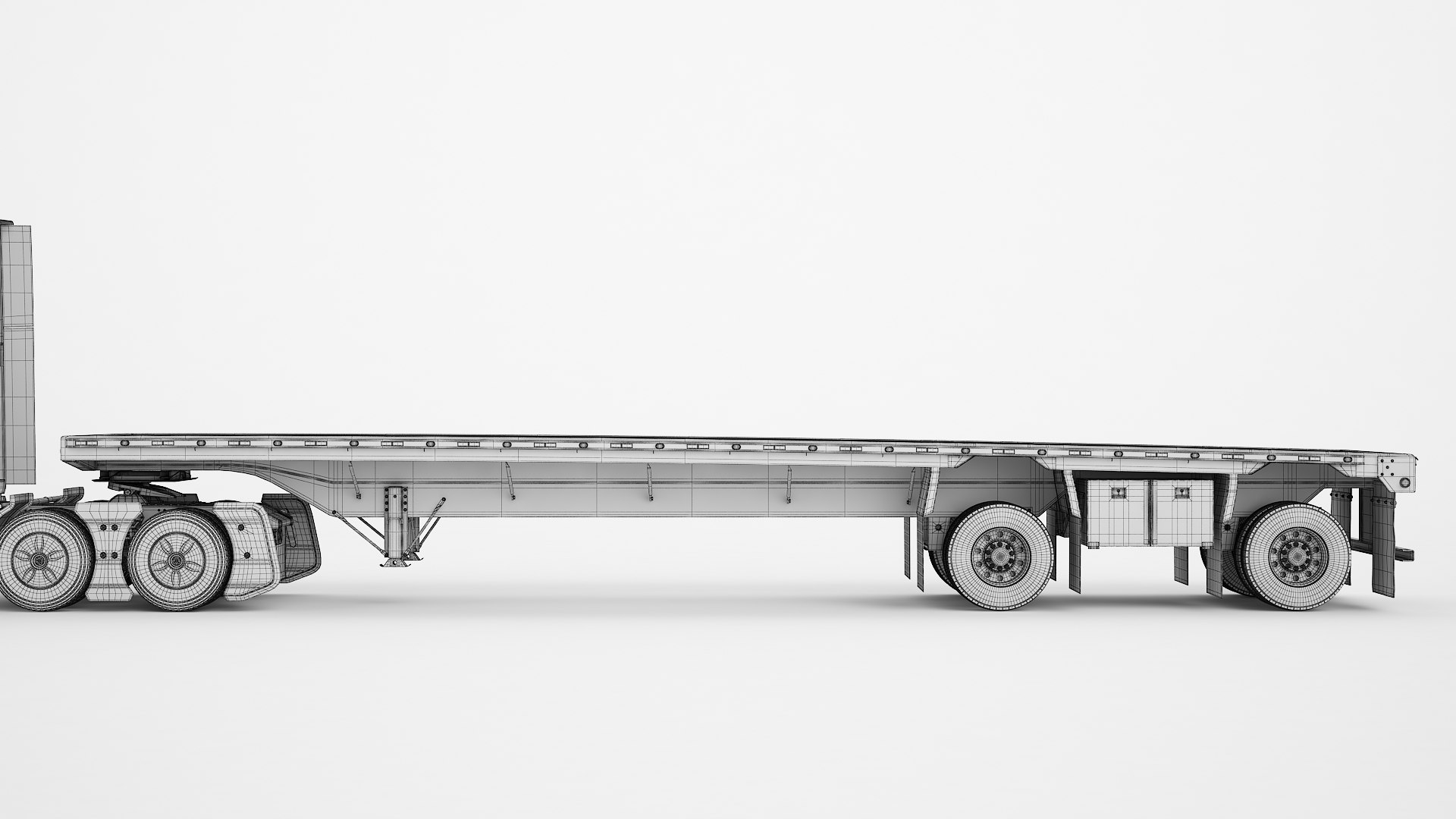 Semi Truck Generic Flat Trailer 03 model https://p.turbosquid.com/ts-thumb/8d/wNqG7f/n6/wire0001/jpg/1746537635/1920x1080/fit_q87/bd1123351bc11894bc6a6b01a9e72731e2229dd5/wire0001.jpg