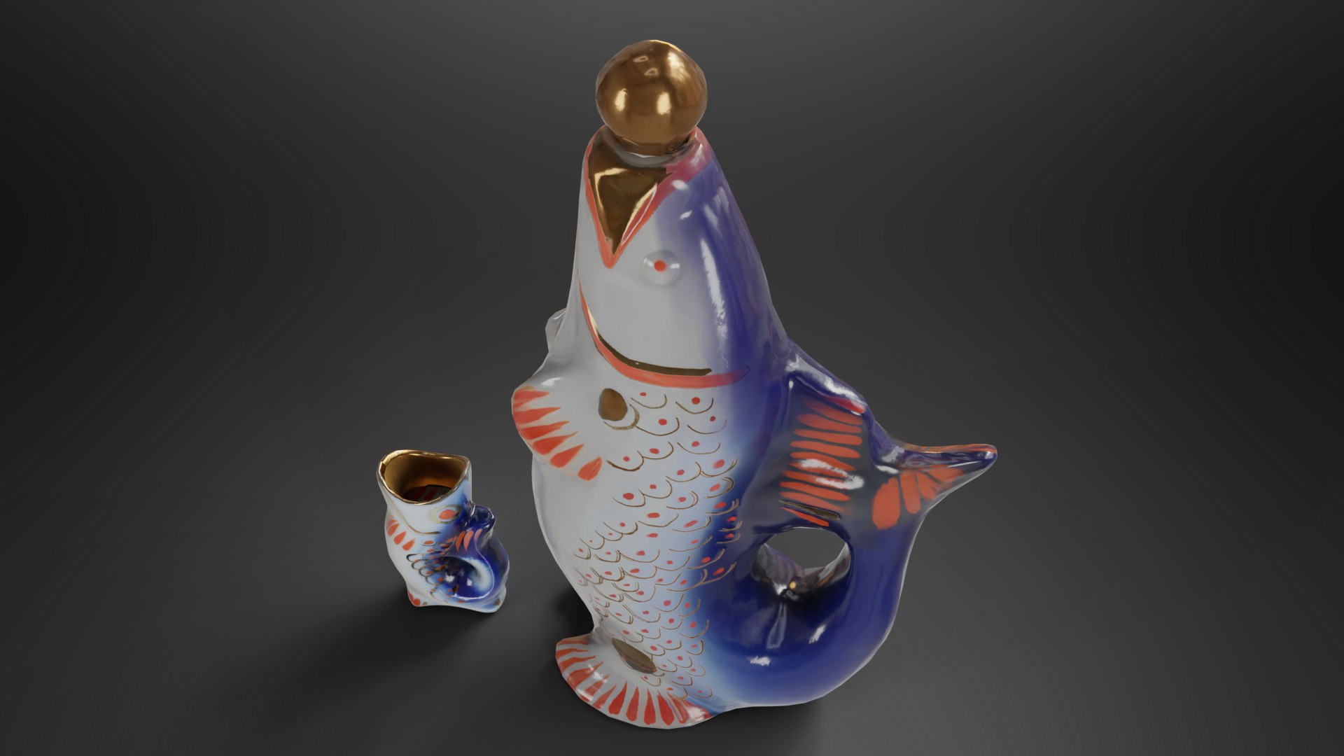 Vintage Fish Decanter 3D model https://p.turbosquid.com/ts-thumb/8d/wjIYpO/Wa/r4/png/1768503831/1920x1080/fit_q87/ba7ab5707d676394926729a56dc78f63a508a11c/r4.jpg