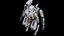 Rigged Sci-Fi Combat Mech Exoskeleton Suit - Desert Skin PBR 3D
