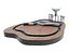 ZESTAW CHURRASCO PERSONALIZADO ARTESANAL DAMASCUS GRILL