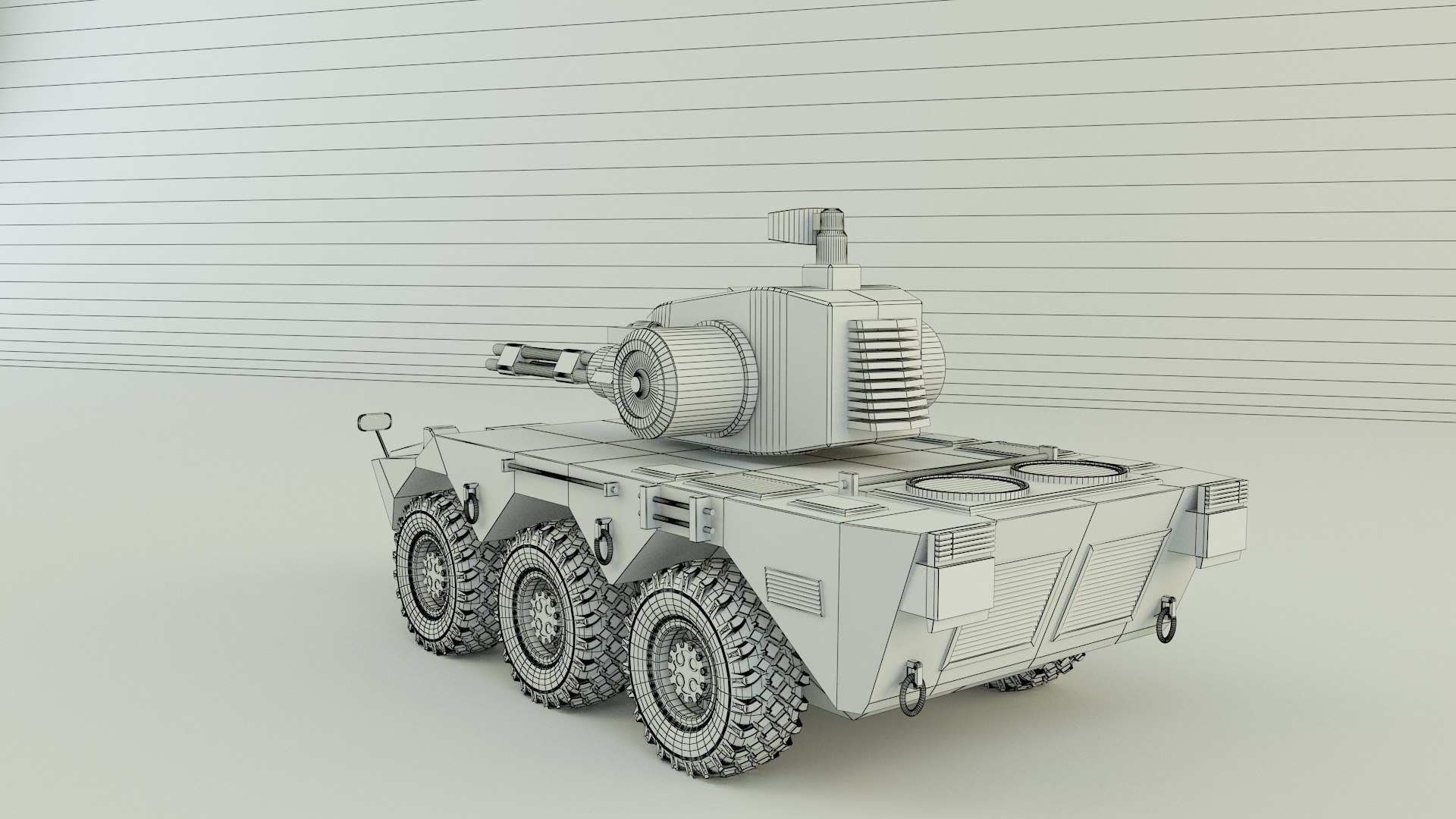 Anti Aircraft Tank 3D Model - TurboSquid 2329448