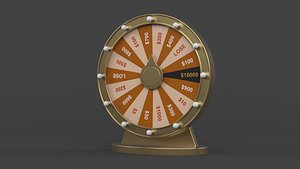 Wheel of Fortune 3D model