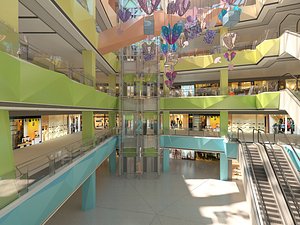 Shopping Mall 22 3D model