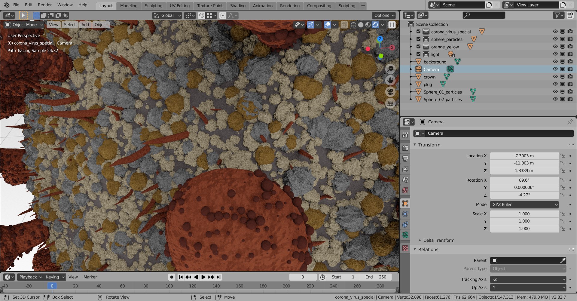 Virus Modeled Model - TurboSquid 1533551