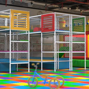 Detailed Playground 3D model