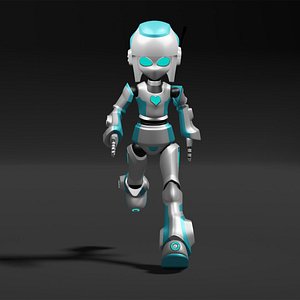 3D model Cute Robot