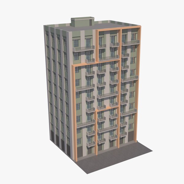 modelo 3d Building 23 - TurboSquid 2097401