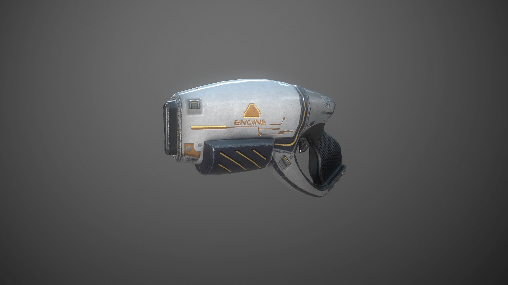 3D Model Weapon Pistol Blaster - TurboSquid 1398823