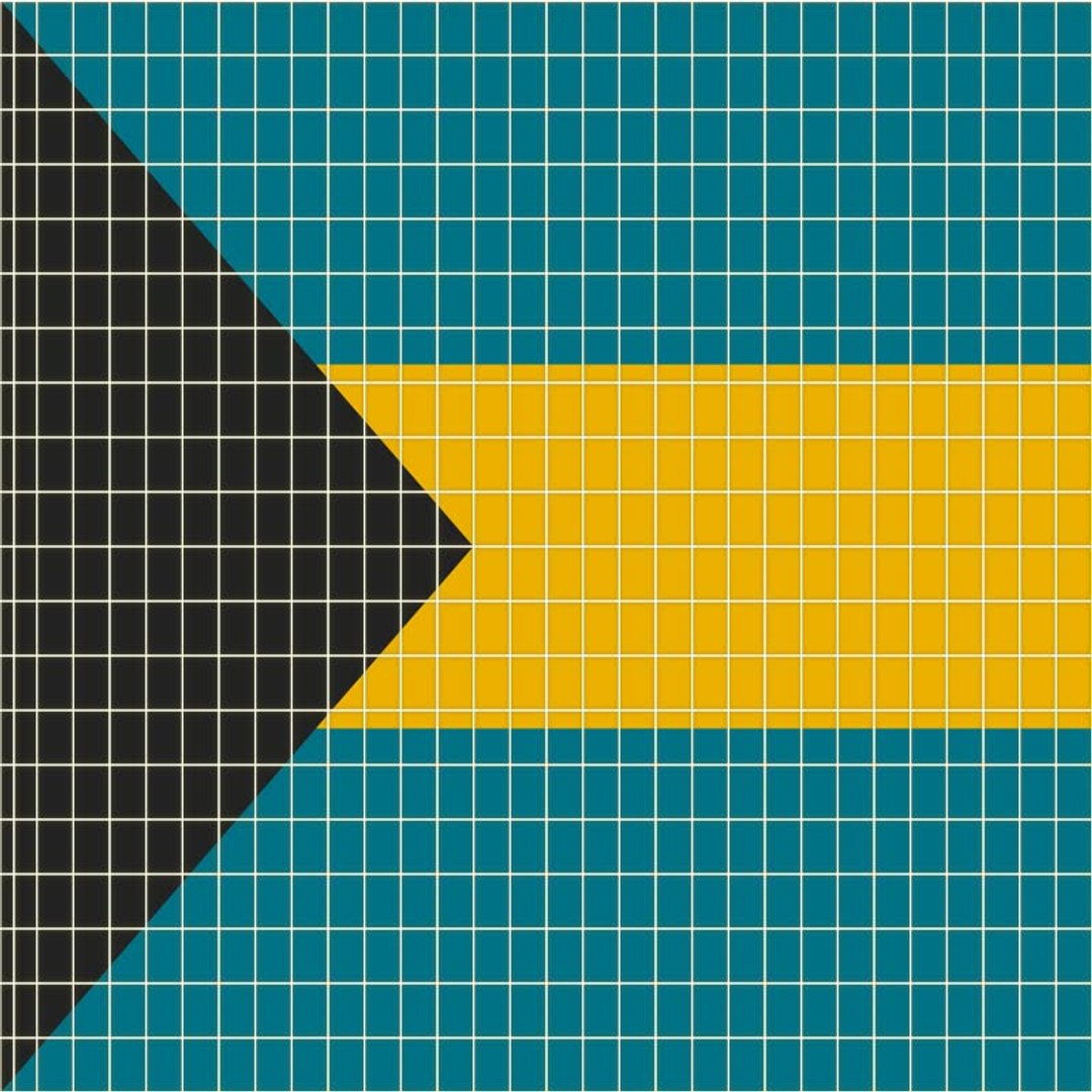 Bahamas Flag Stand Pole Animated Loop 3D Model - TurboSquid 2535643