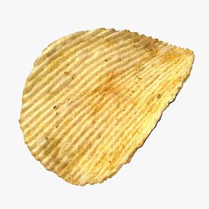 3D Realistic Riffled Chips 03