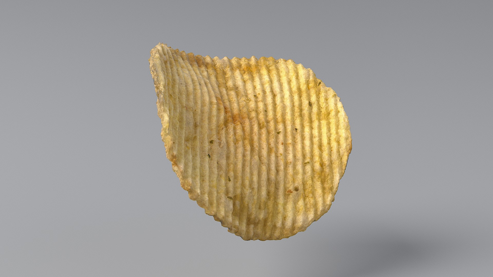 3D Realistic Riffled Chips 03 - TurboSquid 1973941