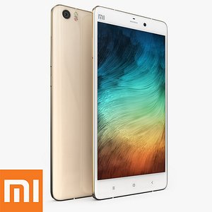 xiaomi mi note pro 3d model