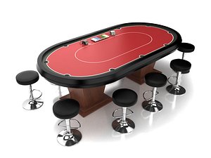 Poker Table Set