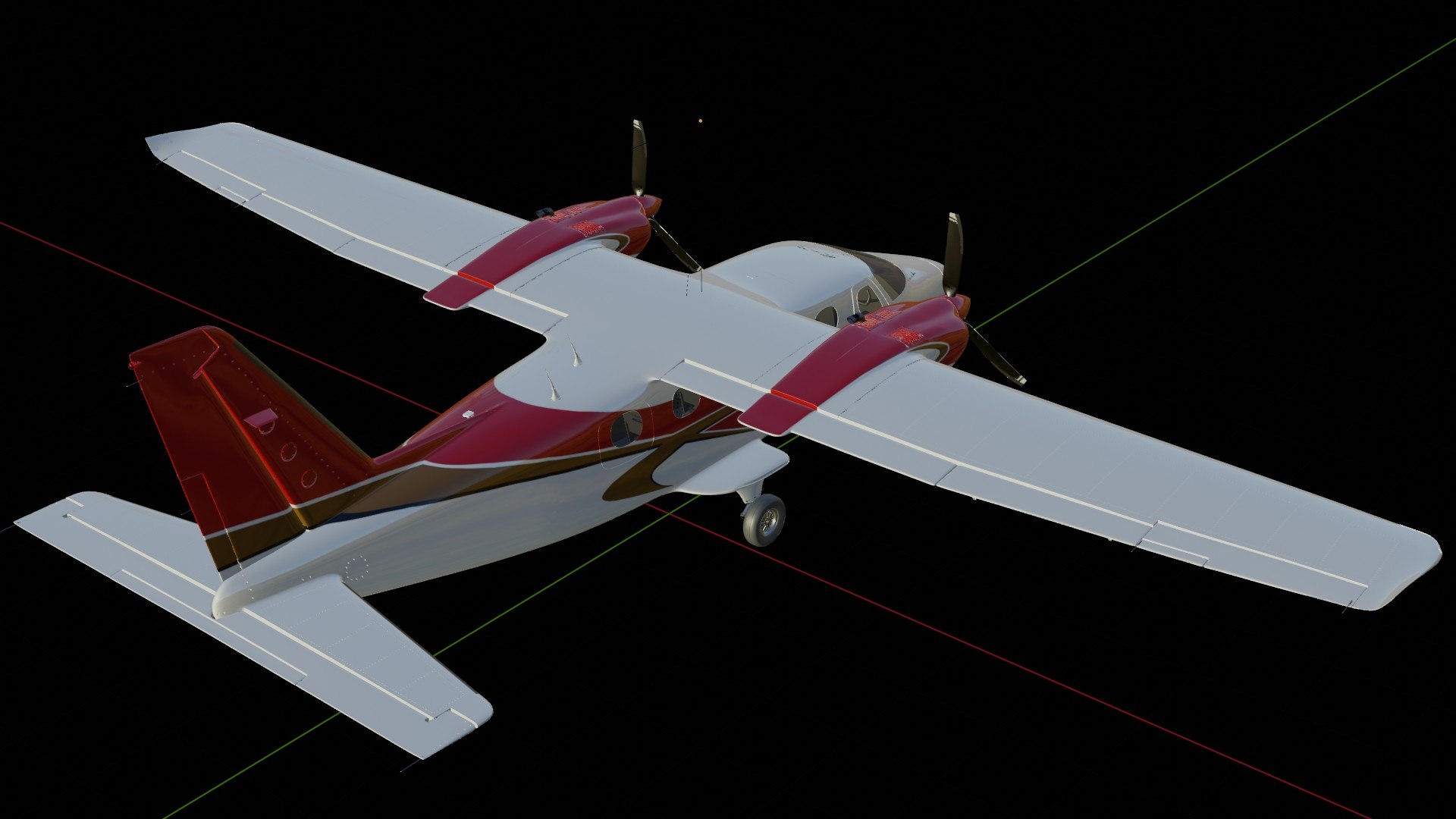 Tecnam P2012 STOL 3D Model - TurboSquid 2295610