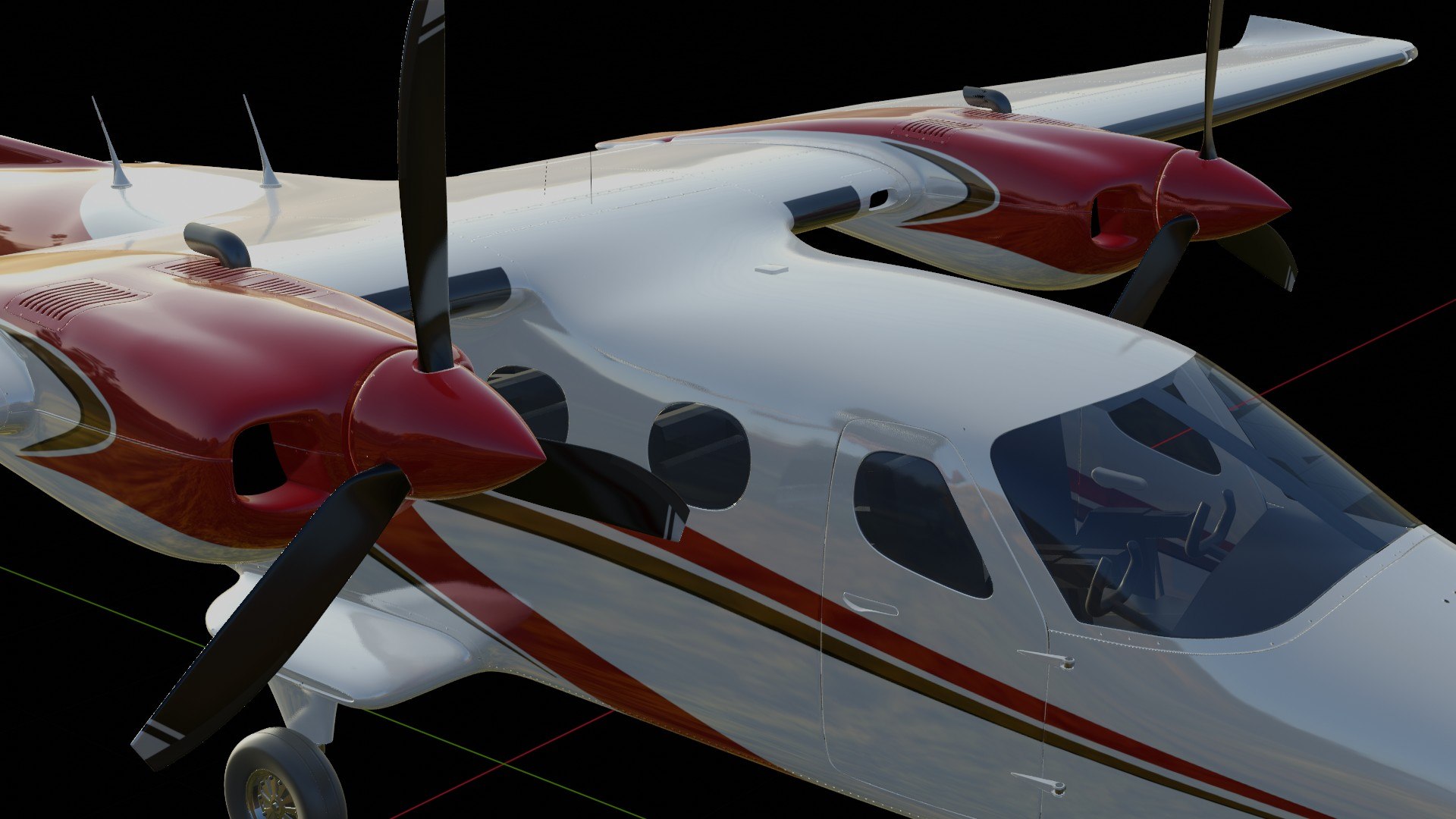 Tecnam P2012 STOL 3D Model - TurboSquid 2295610