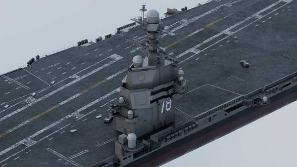 modelo 3d USS Gerald R. Ford CVN-78 - TurboSquid 2291944