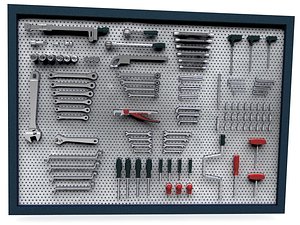 Panel with tools