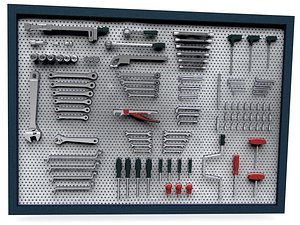 Panel with tools