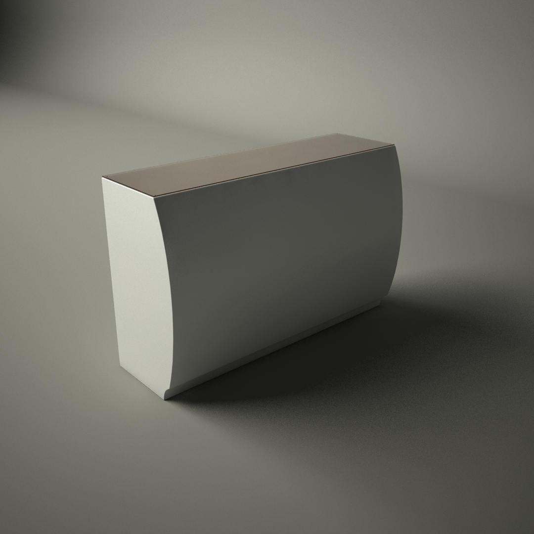 vondom fiesta bar stool 3d c4d