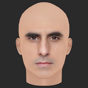 Low Poly Murat Seven Head model