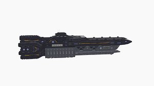 Scifi Valiant 3D Model model