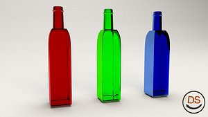 glass bottle