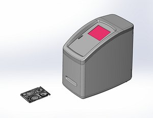 Medical Biological lab on chip LCD Console