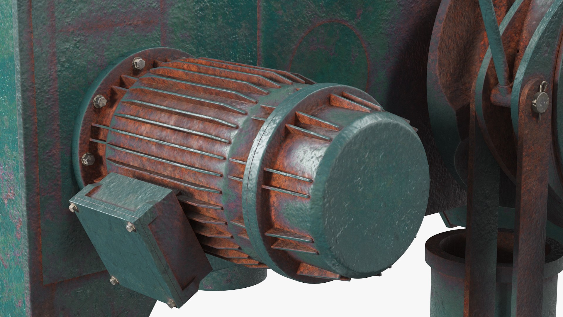 Anchor Windlass Mechanism 3D Model - TurboSquid 1618964