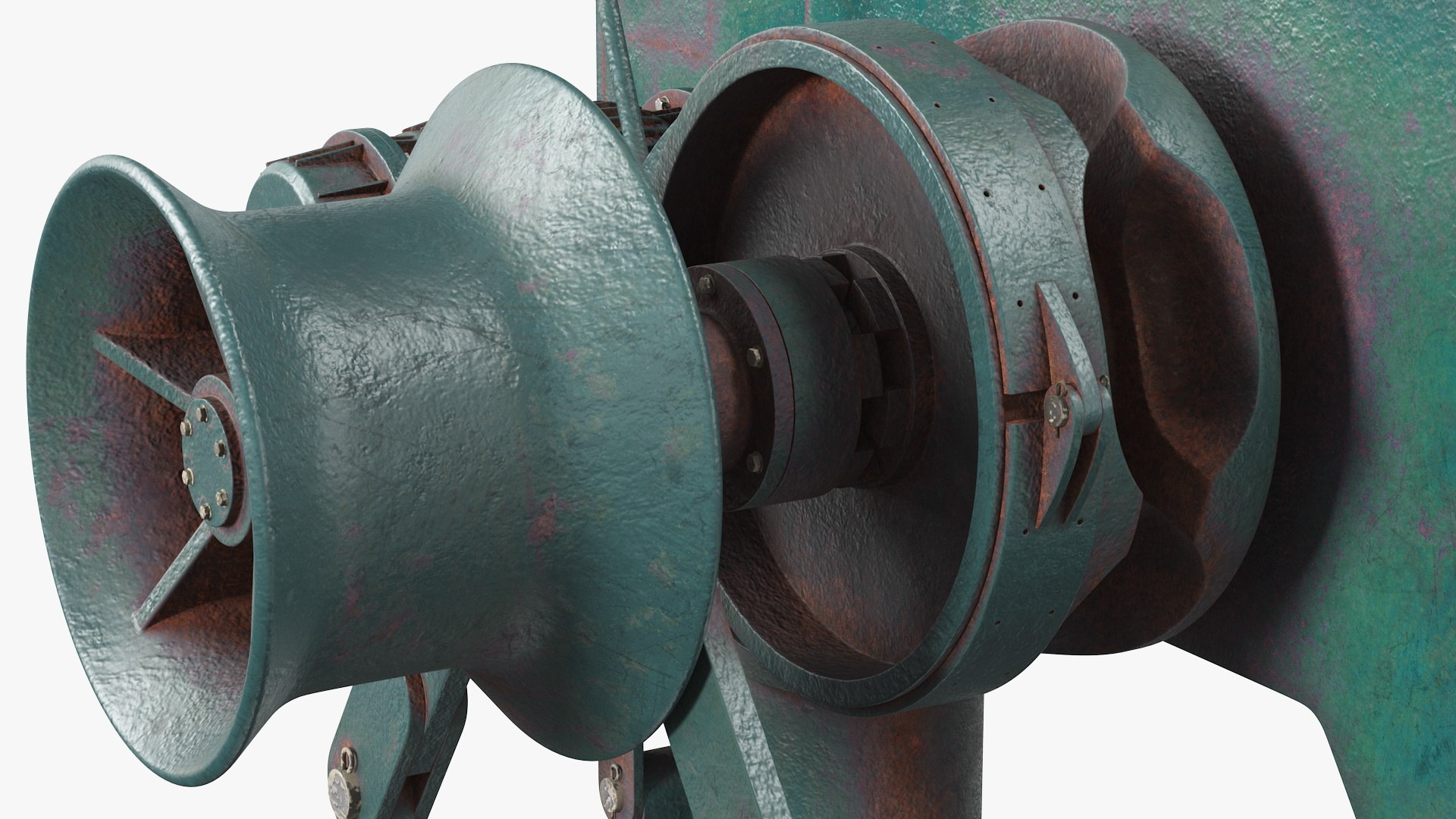 Anchor Windlass Mechanism 3D Model - TurboSquid 1618964