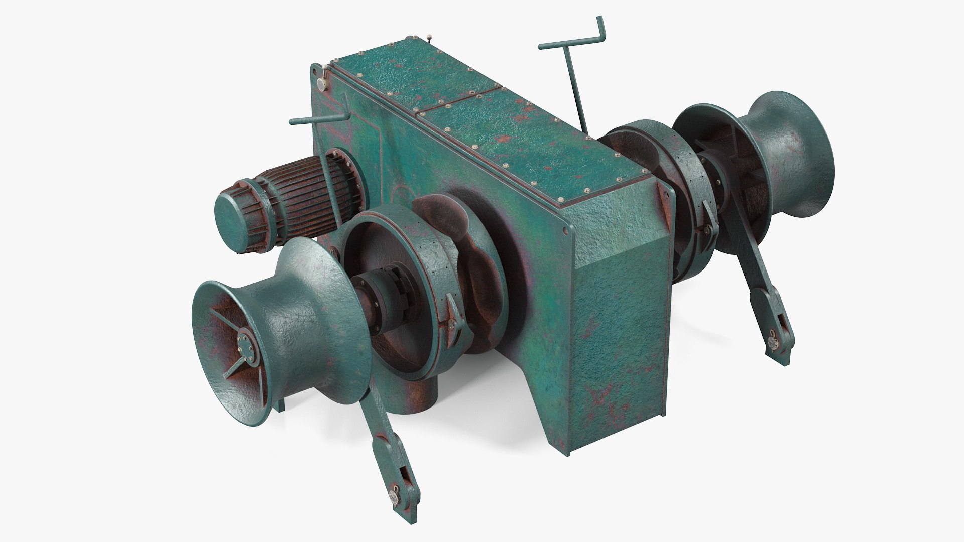 Anchor windlass mechanism 3D model TurboSquid 1618964