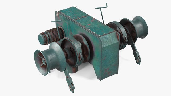 Anchor windlass mechanism 3D model - TurboSquid 1618964