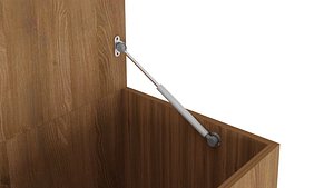 3D Gas piston furniture door