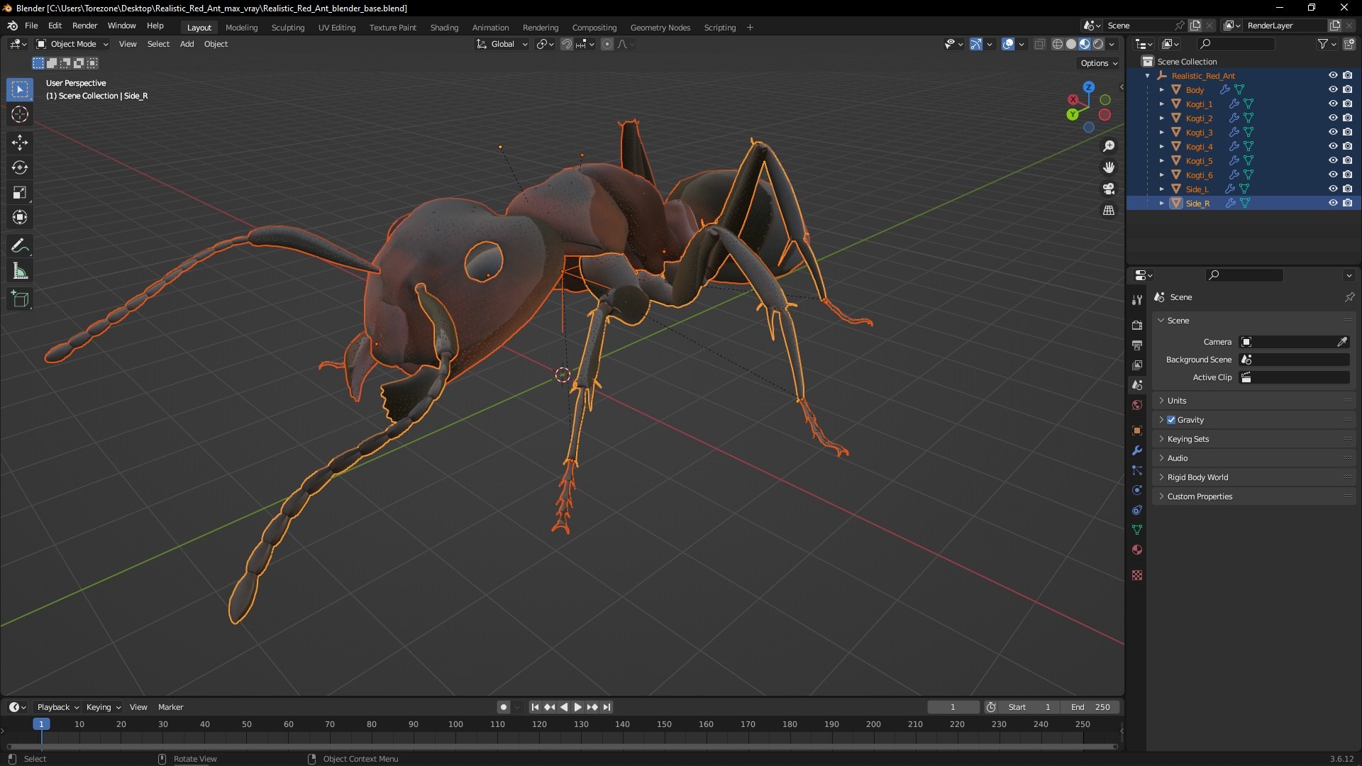 Realistic Red Ant 3D model https://p.turbosquid.com/ts-thumb/8f/PoT9dN/tP/realistic_red_ant_1001/jpg/1735111286/1920x1080/fit_q87/a3b6508c677fd571b74a266391a653029dc4b332/realistic_red_ant_1001.jpg