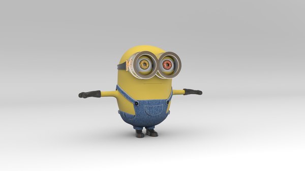 Bob the Minion Model 3D