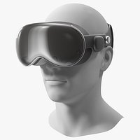 Shared Reality Headset on Mannequin Head
