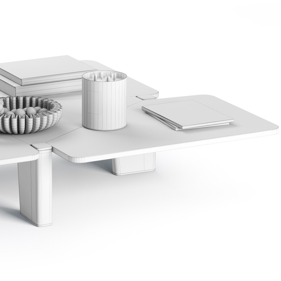 3D MINOTTI Jacob Coffee Table TurboSquid 2023608