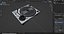 Technics SL-1200M7L Turntable White 3D model