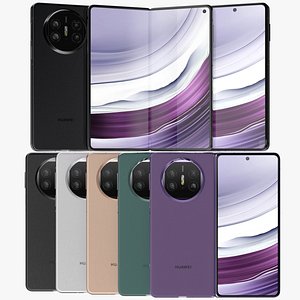 3D Huawei Mate X5 All Colors