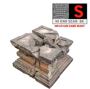 Ancient Broken Stone