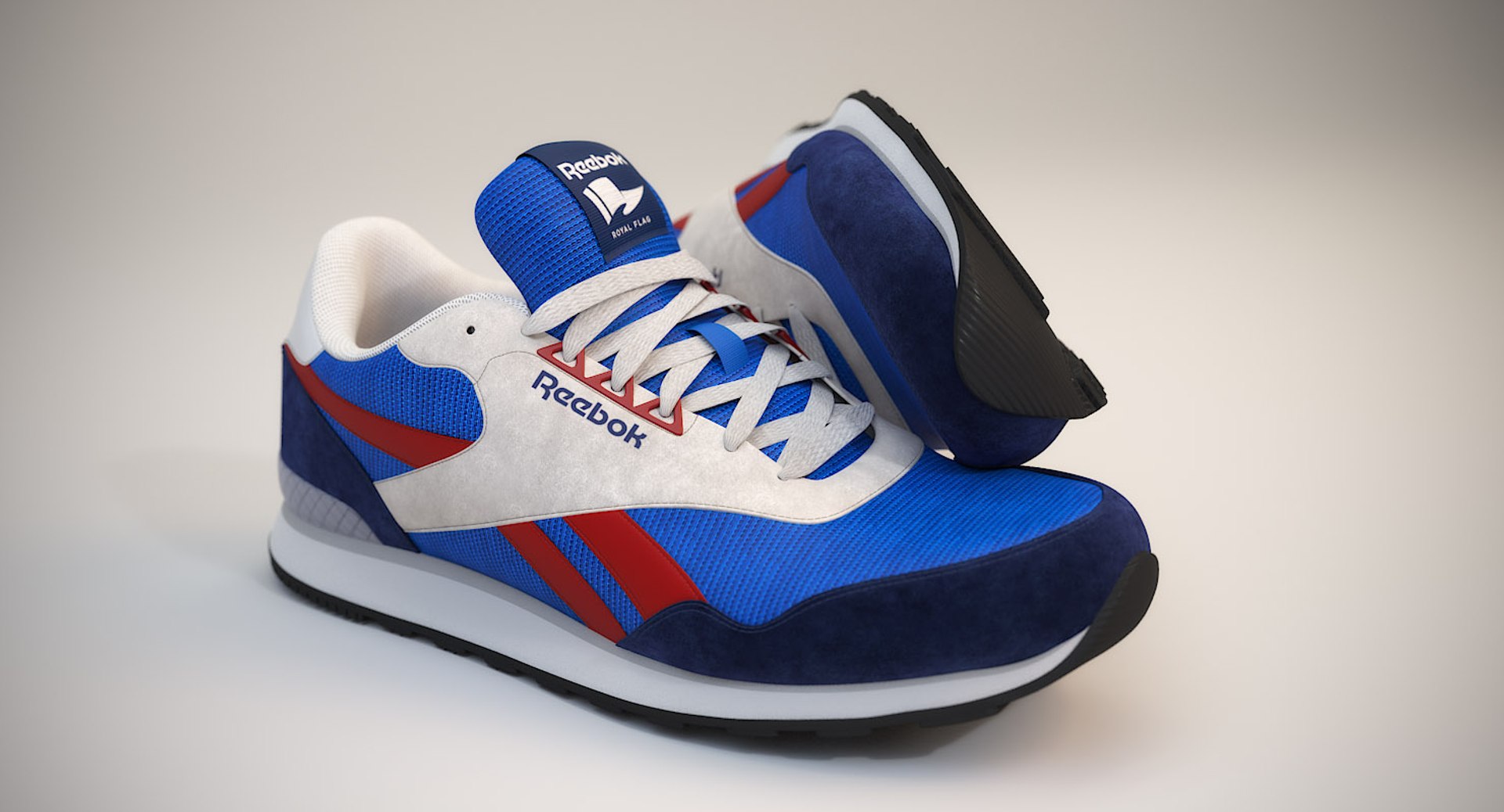 3D Model Reebok Sneakers - TurboSquid 1197149
