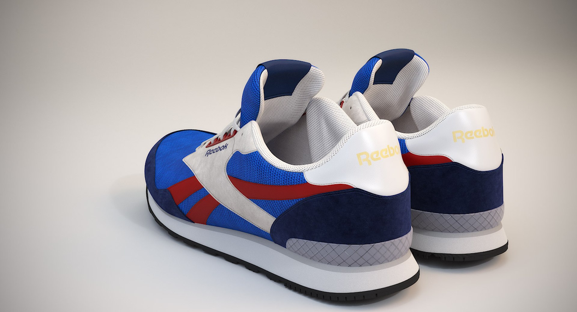 3D Model Reebok Sneakers - TurboSquid 1197149