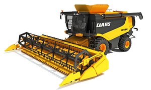 Combine Harvester Claas Lexion