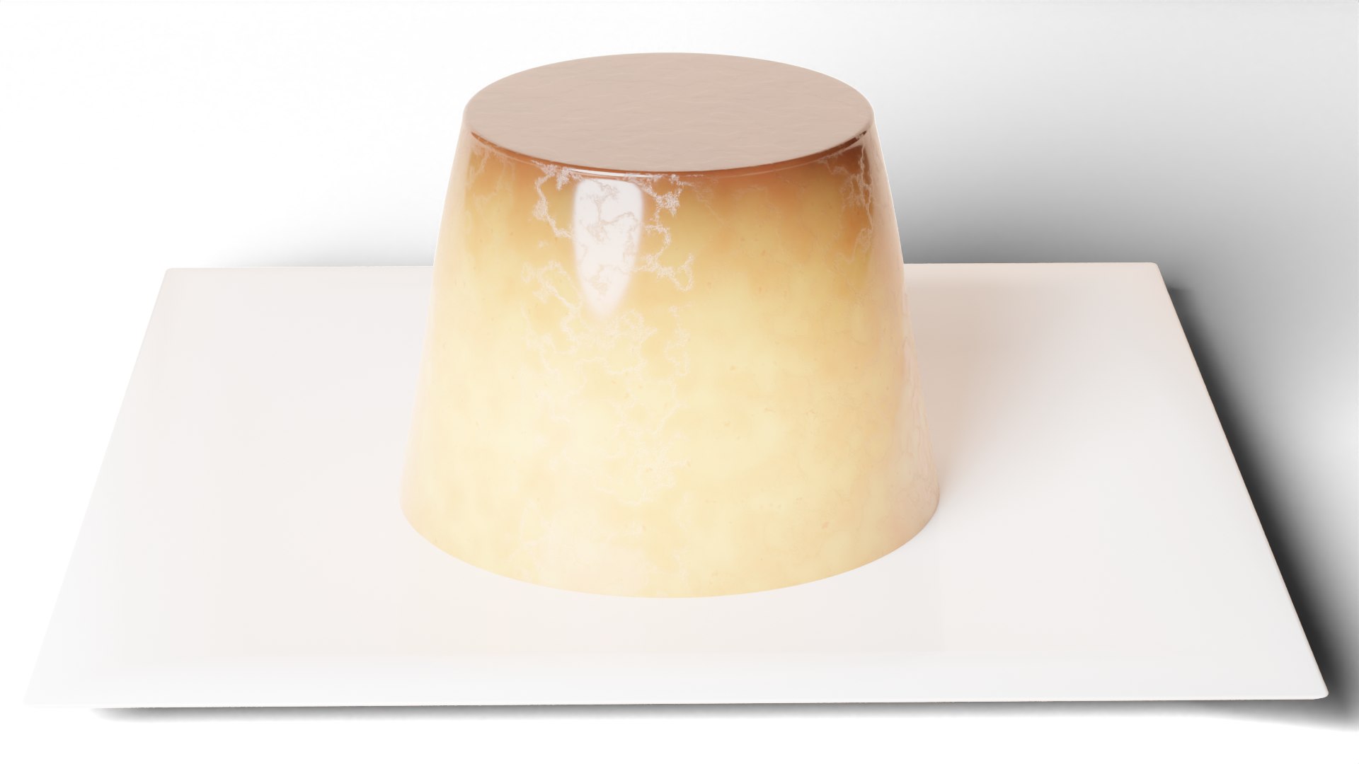 modelo 3d Pudín De Caramelo - TurboSquid 2138800